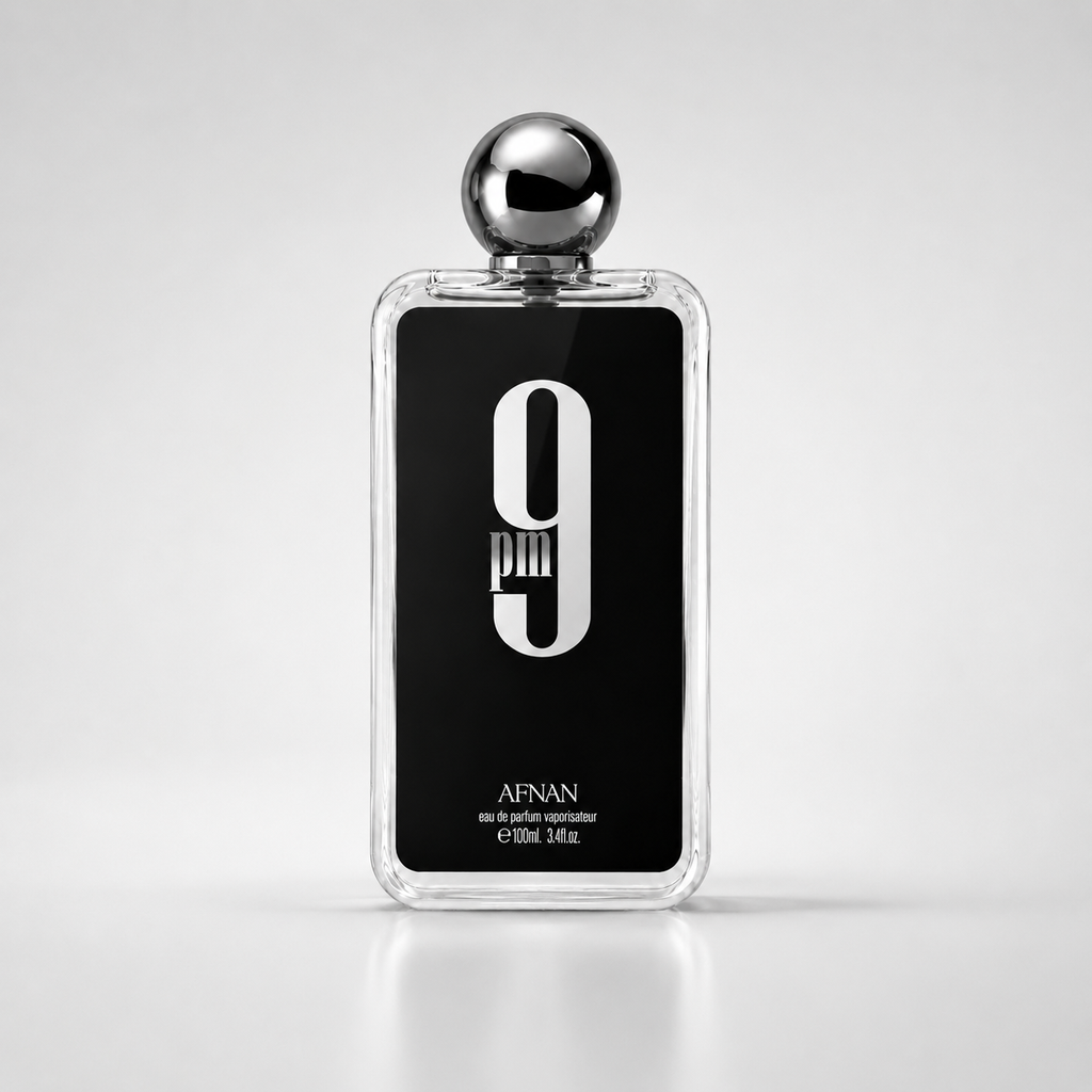9 PM by Afnan Perfume for Men 100ml – Long Lasting Oriental Fragrance, Black Bottle EDP