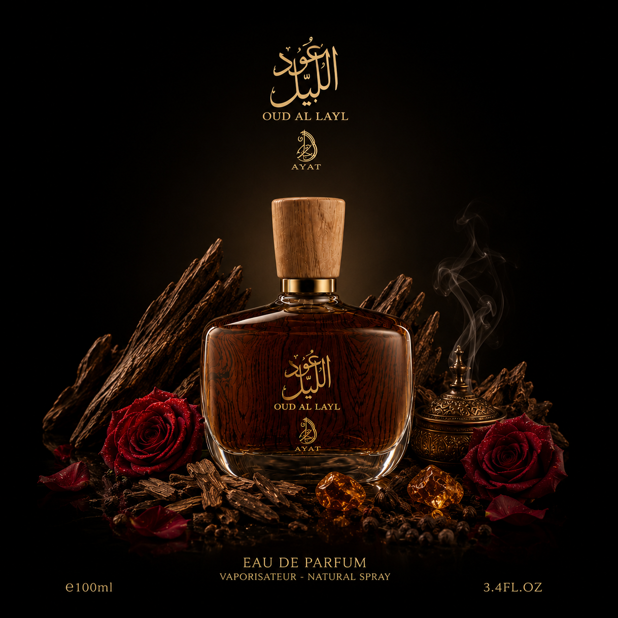Al Khaleej Luxury Perfume 100ml – Long Lasting Premium Arabic Fragrance