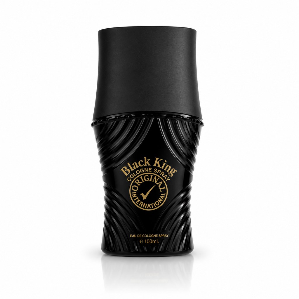 Black King Eau De Cologne Spray for Men 100ml – Long Lasting Oceanic Fragrance