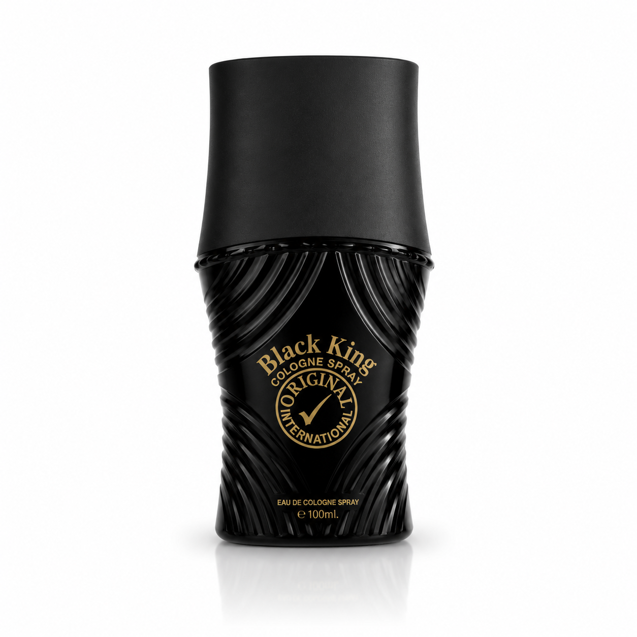 Black King Eau De Cologne Spray for Men 100ml – Long Lasting Oceanic Fragrance