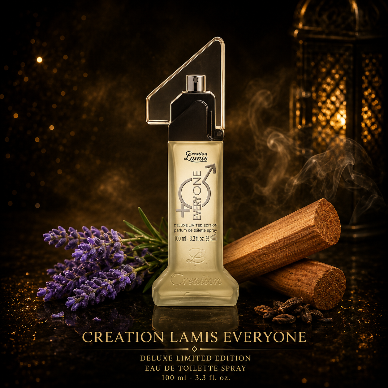 Creation Lamis Everyone Unisex EDT 100ml - Fresh Citrus Fragrance with Gift Pouch