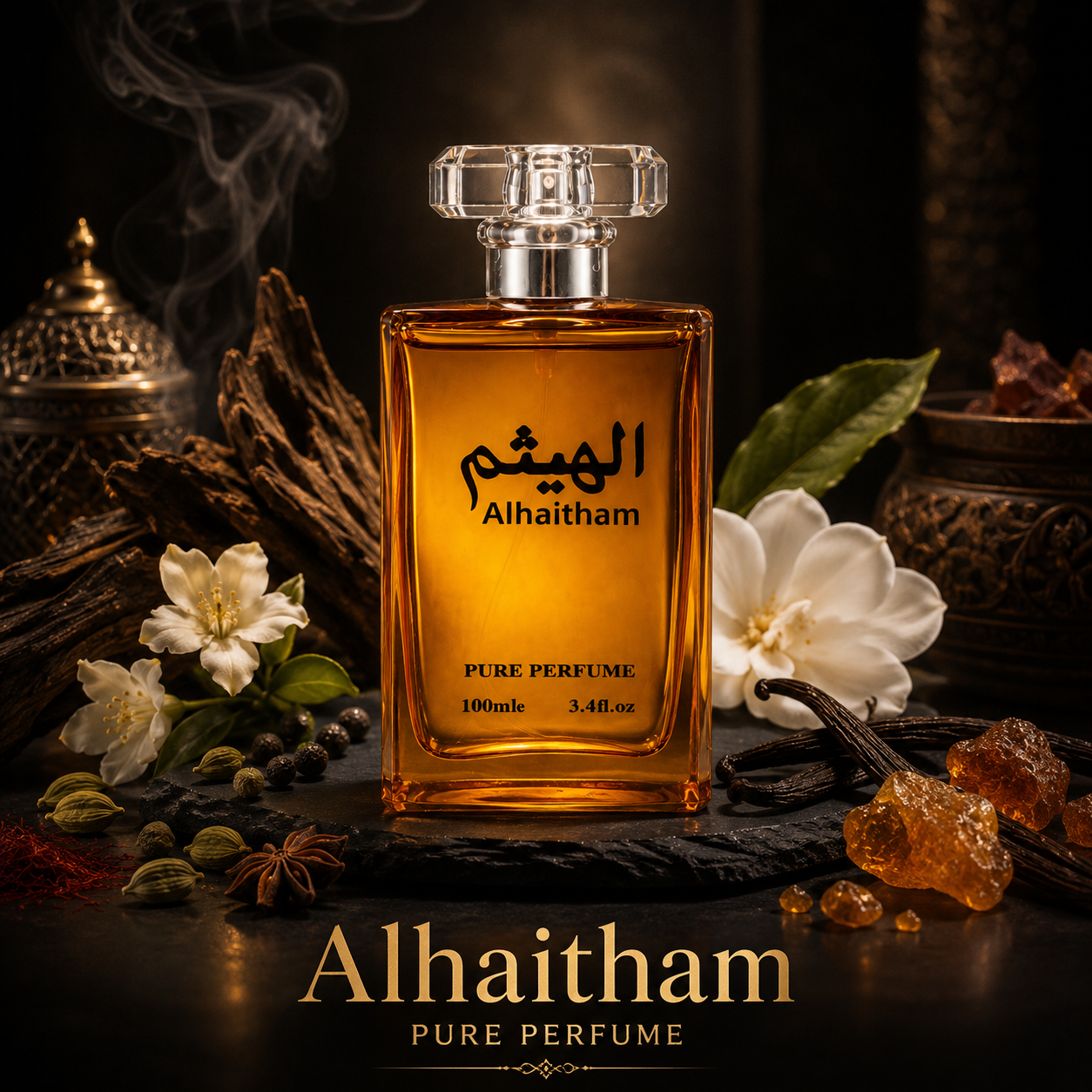 Kahramana Alhaitham Pure Perfume 100ml - Luxury Arabic Oriental Fragrance