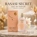 Rasasi Secret Perfume for Women 75ml - Long Lasting Floral Fragrance