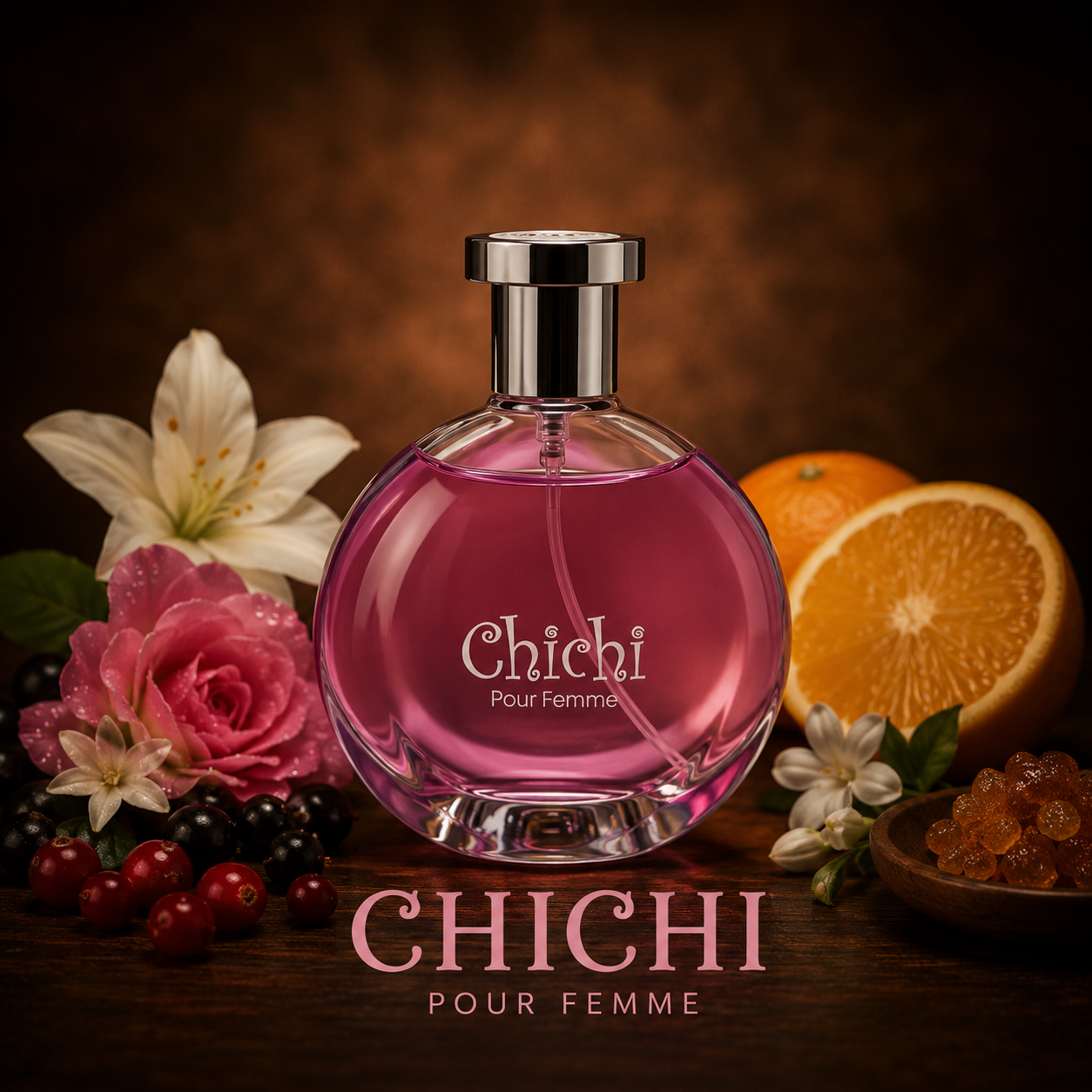 Sapil Chichi Perfume for Women 100ml - Long Lasting Floral Fruity Fragrance