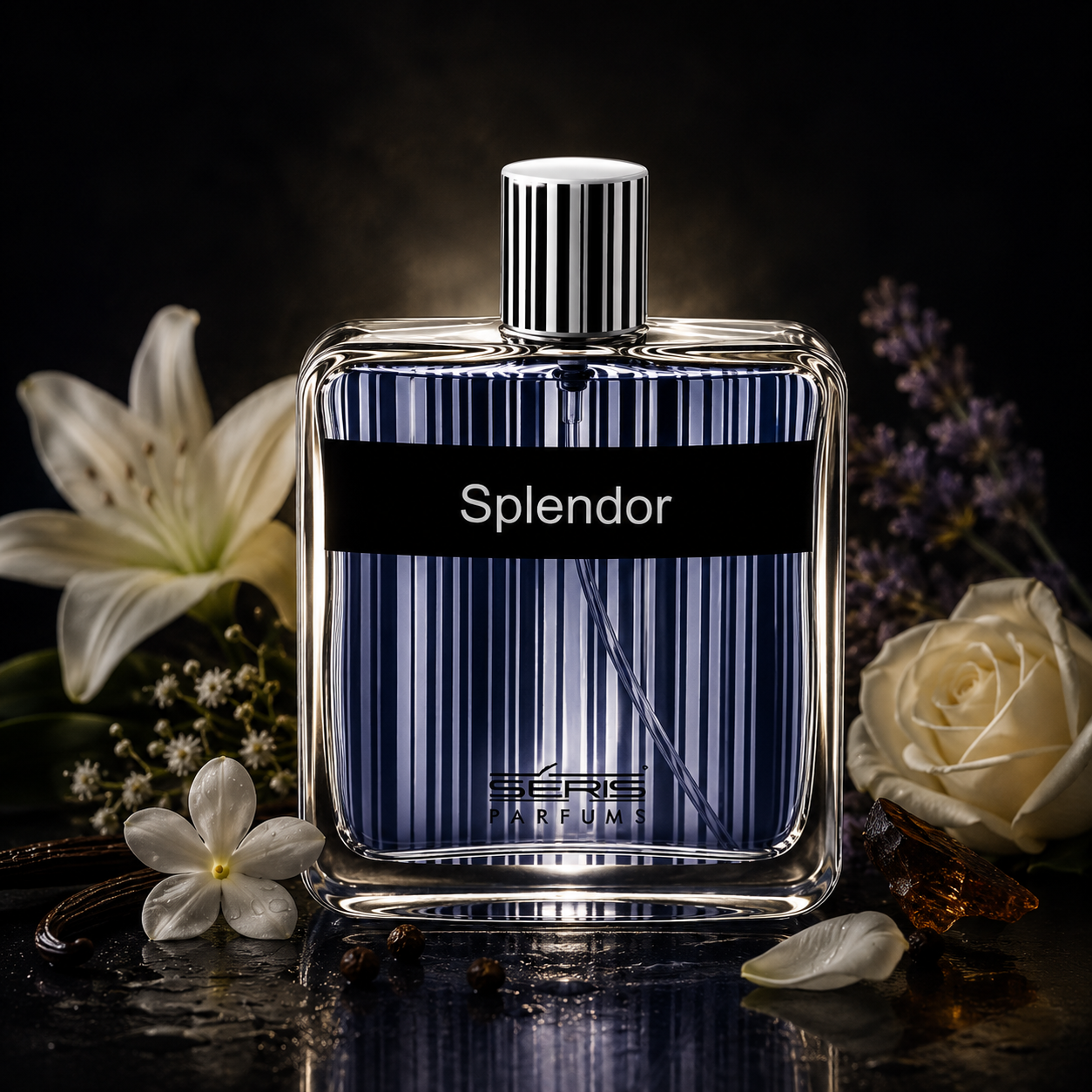 Seris Splendor Perfume for Unisex 100ml - Floral Musk Long Lasting Fragrance